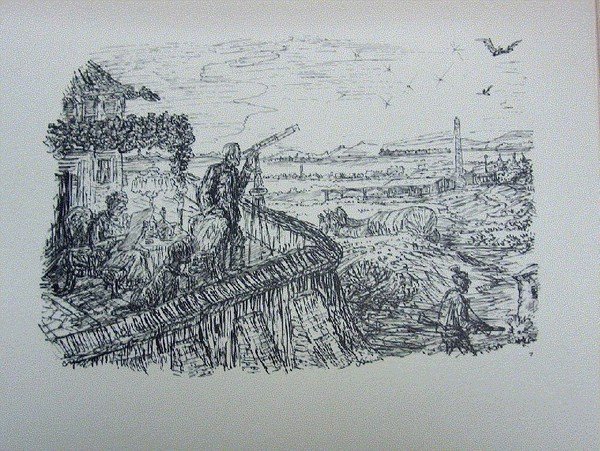 Rauhnacht. 13 Steinzeichnungen. Mit einem Vorwort von Otto Stoessl.