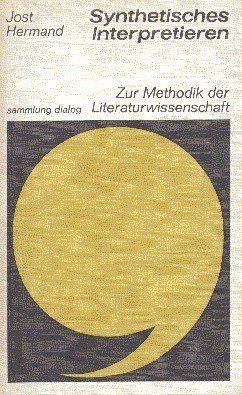 Synthetisches Interpretieren : zur Methodik d. Literaturwiss.