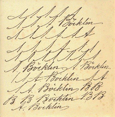A. Böcklin. 1: Ausstellung zum 150. Geburtstag, veranstaltet vom Magistrat …