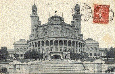 Paris, (s/w): Le Trocadéro.
