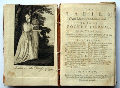 The Ladies own Memorandum-Book or Daily Pocket-Journal for the Year …