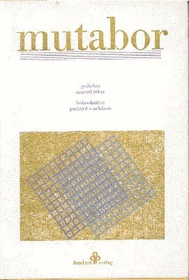 mutabor. gedichte. marcel reber. holzschnitte. gerhard s. schürch.