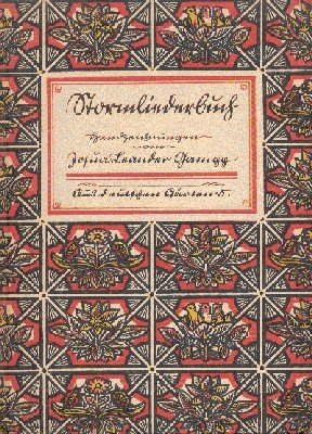 Stormliederbuch. Handzeichnungen von Joshua Leander Gampp.