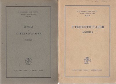 Andria. Textbearbeitung, Einleitung und Eigennamenverzeichnis von Andreas Thierfelder.