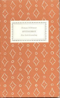 Spätherbst. Eine Gedichtsammlung.