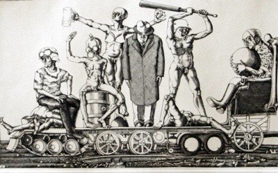 Freiheit und Democracy oder Der anachronistische Zug.