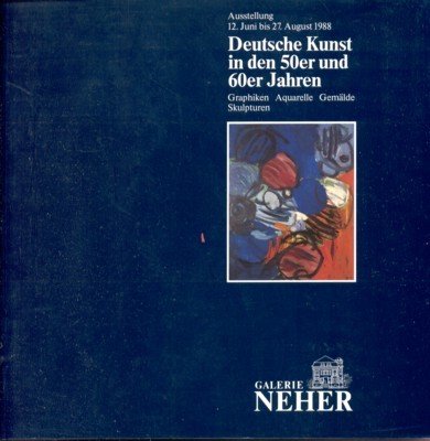 Deutsche Kunst in den 50er und 60er Jahren. Graphiken, Aquarelle, …
