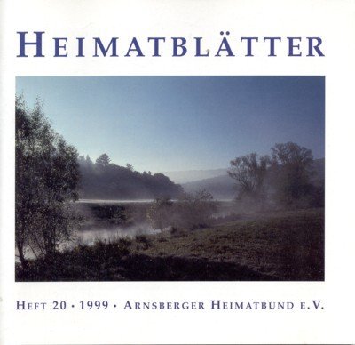 Heimatblätter. Zeitschrift des Arnsberger Heimatbundes.