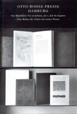 Otto Rohse Presse, Hamburg. Ein Rückblick: Vor 50 Jahren, am …