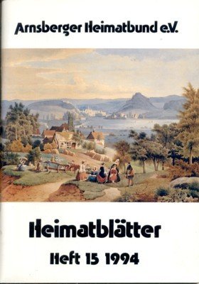Heimatblätter. Zeitschrift des Arnsberger Heimatbundes.