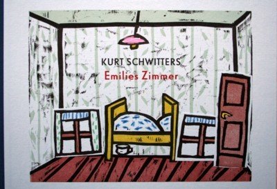 Emilies Zimmer. Collagierte Farbholzschnitte von Peter Rensch.