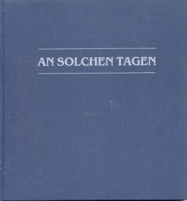 An solchen Tagen : Erzählungen. Edition Mariannenpresse ;.17.
