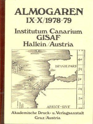 Almogaren IX-X / 1978-79. Jahrbuch des Institutum Canarium und der …