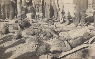 Sprengstoffexplosion vor enem Warenhaus auf der Praça Eufrásia Correia in …