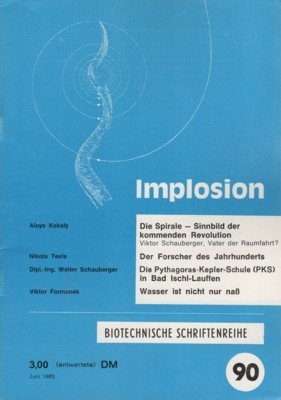 Implosion 90. Biotechnische Schritenreihe.