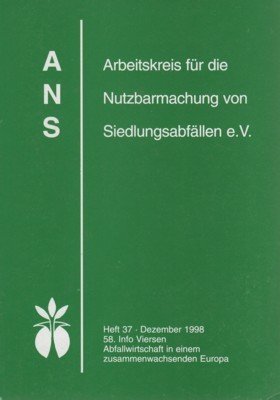 Abfallwirtschaft in einem zusammenwachsenden Europa : in Viersen im Dezember …
