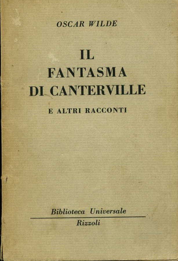 il fantasma di canterville e altri racconti oscar wilde