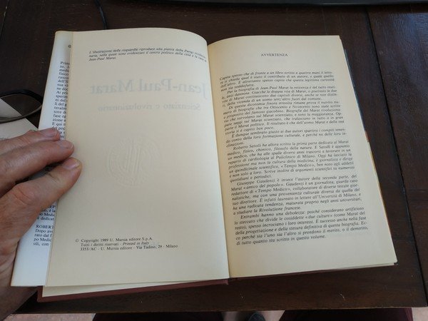 Jean-Paul Marat: Scienzato e rivoluzionario (Storia e documenti) (Italian Edition)
