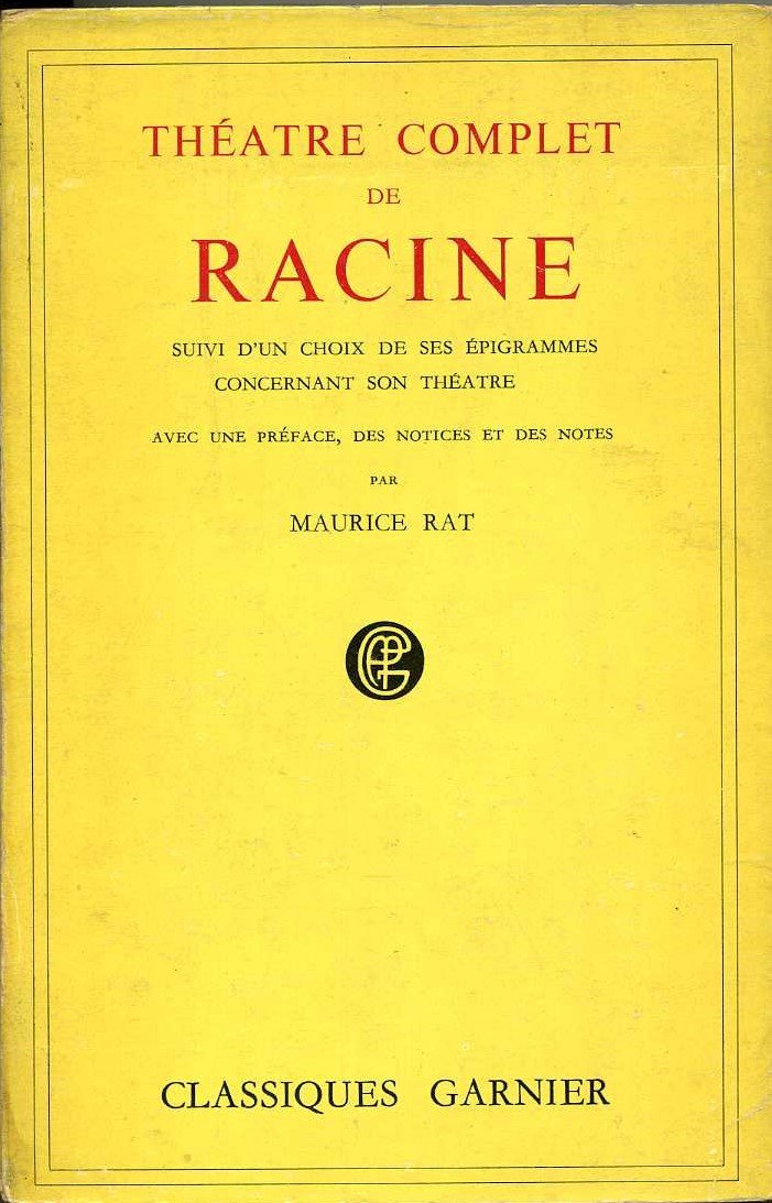 theatre complet de racine