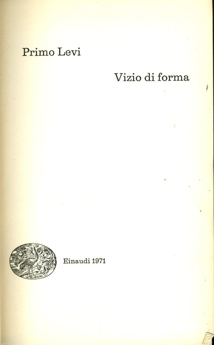 vizio di forma