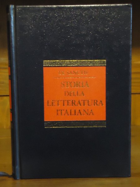 STORIA DELLA LETTERATURA ITALIANA