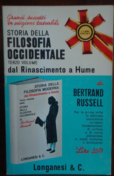 STORIA DELLA FILOSOFIA OCCIDENTALE 3 DAL RINASCIMENTO A HUME