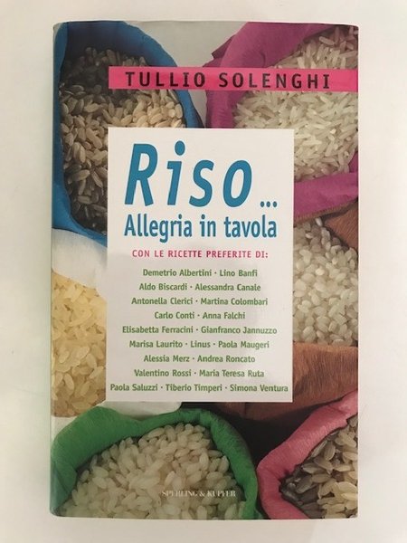 RISO. ALLEGRIA IN TAVOLA