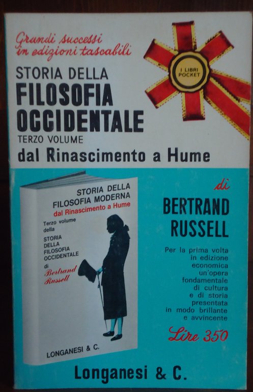 STORIA DELLA FILOSOFIA OCCIDENTALE 3 DAL RINASCIMENTO A HUME