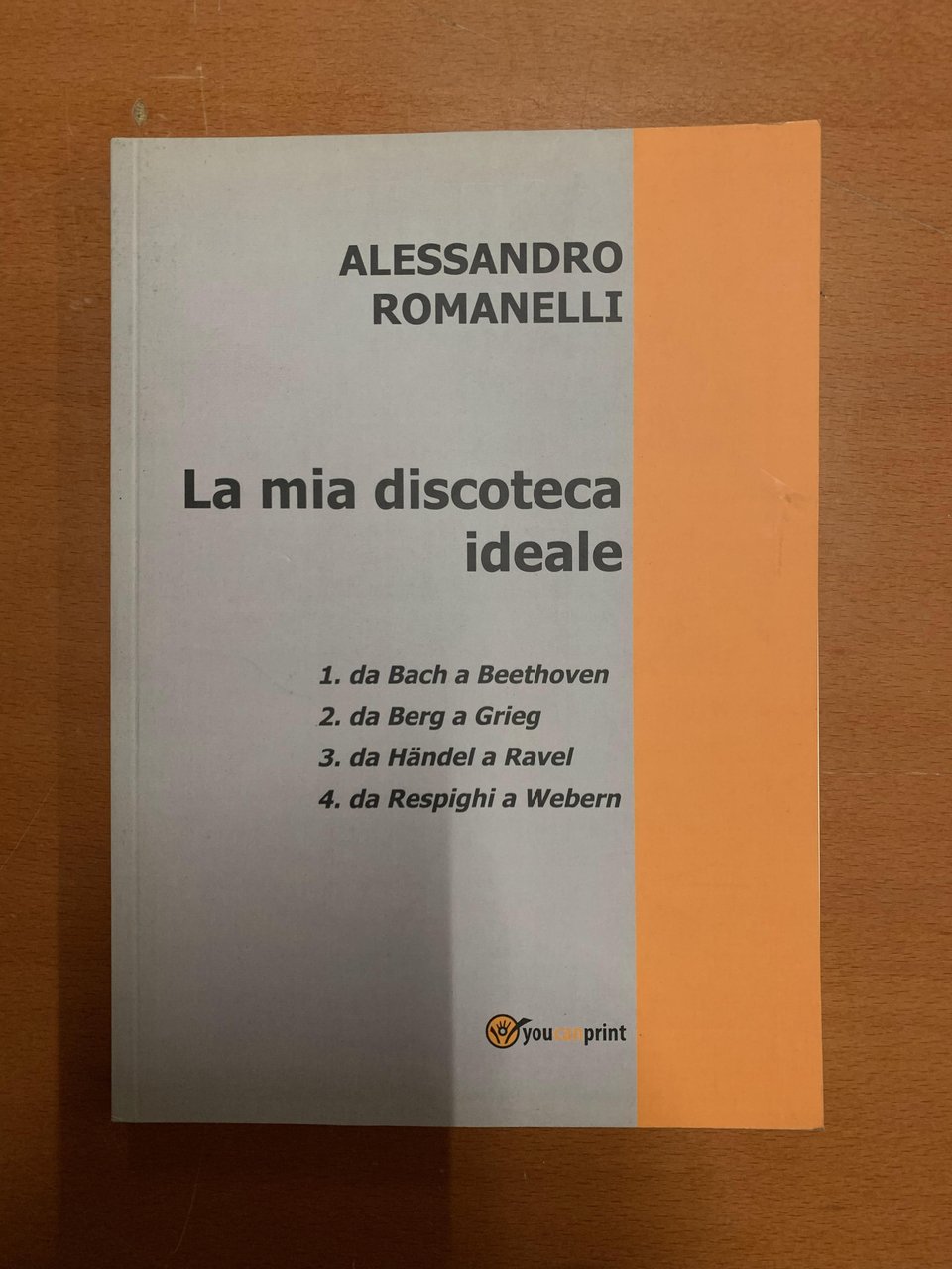 Alessandro Romanelli. La mia discoteca ideale.