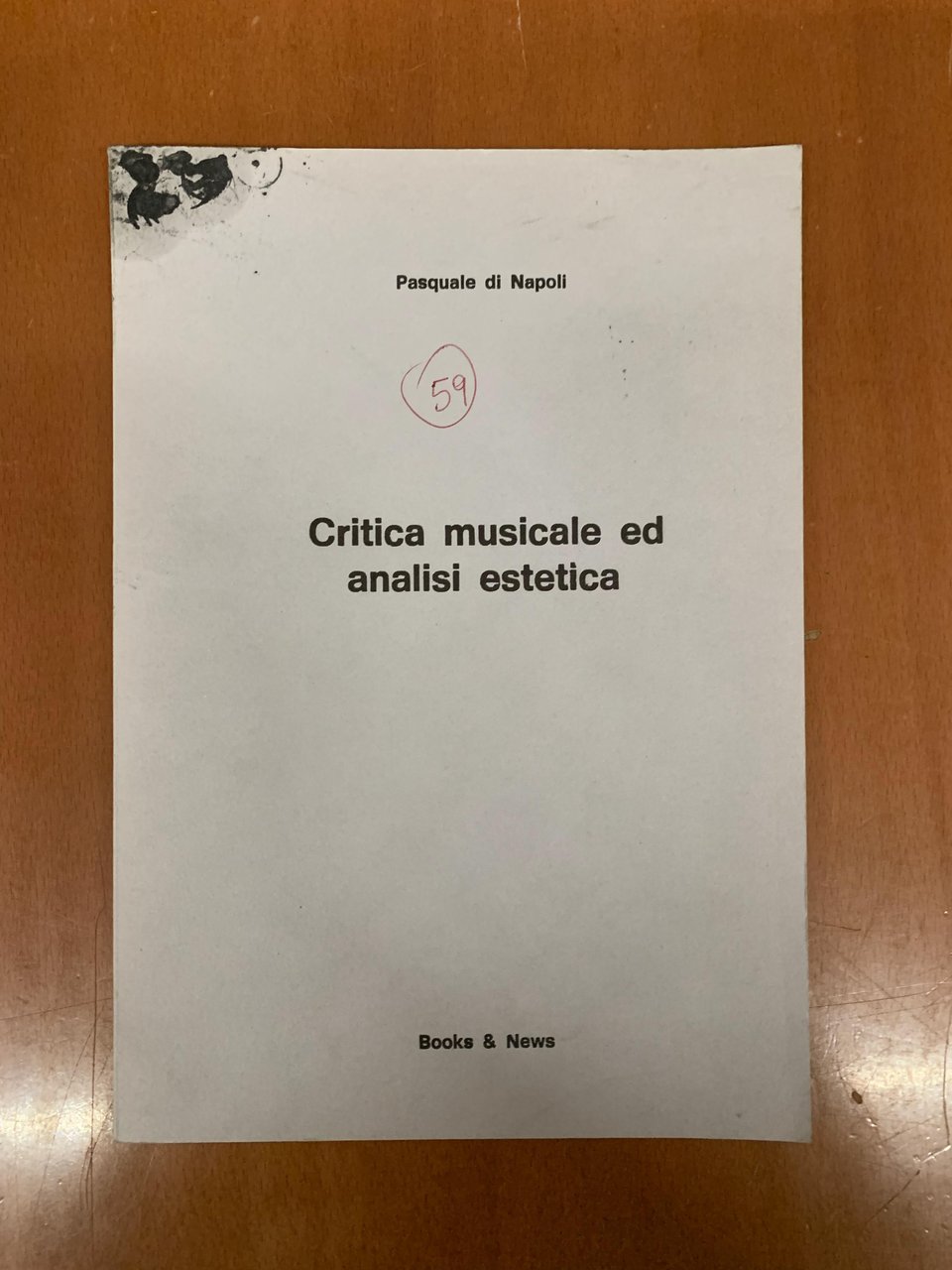 Pasquale Di Napoli. Critica musicale ed analisi estetica - COPIA …