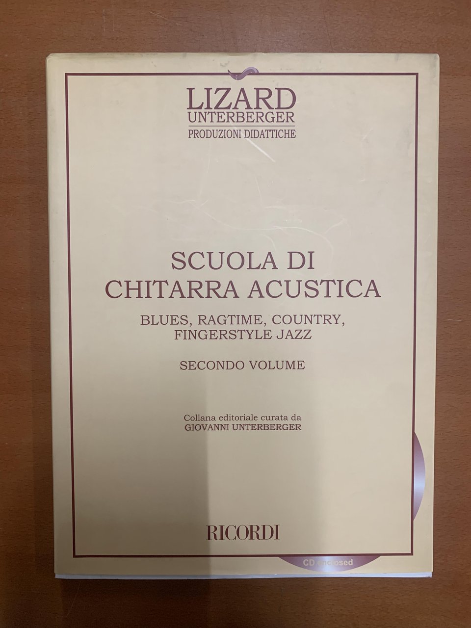 Lizard Unterberger produzioni didattiche. Scuola di chitarra acustica. Blues, ragtime, …