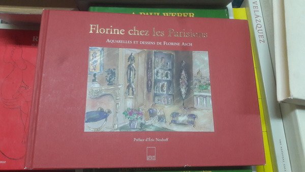 Florine chez les Parisiens, Aquarelles et dessins de Florine Asch.