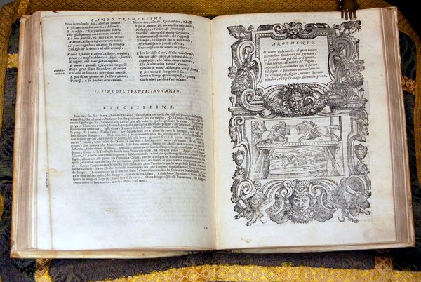 Orlando Furioso, corretto e dichiarato da M. Lodovico Dolce, con gli argomenti di M. Gio. Andrea Dell' Anguillara.