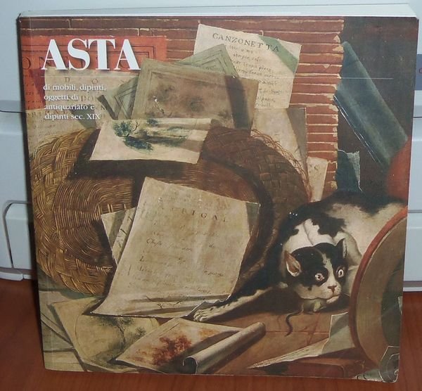 Asta di mobili, dipinti oggetti di antiquariato e dipinti sec. …