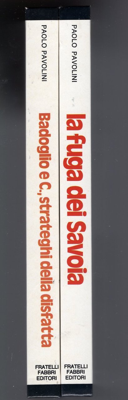 1943, LA CADUTA DEL FASCISMO (volumi I e II)