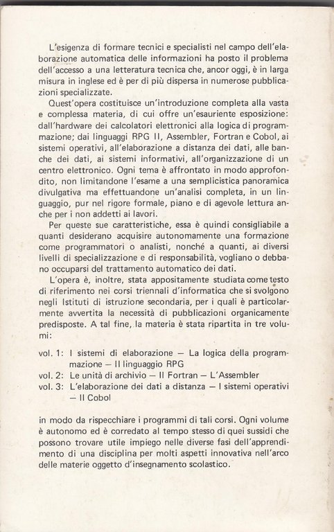 2: Le unita di archivio, il Fortran, l'Assembler
