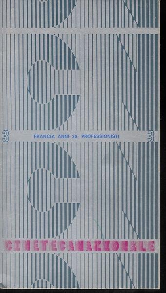 Francia anni 30 : professionisti (Cineteca Nazionale) N^ 3