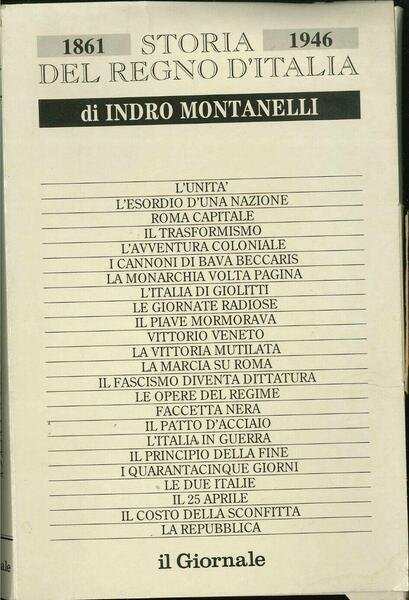 Storia del Regno d'Italia ( 1861-1946 )