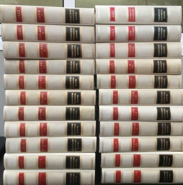 GRANDE DIZIONARIO ENCICLOPEDICO UTET . A-Z - XIX VOLUMI + …