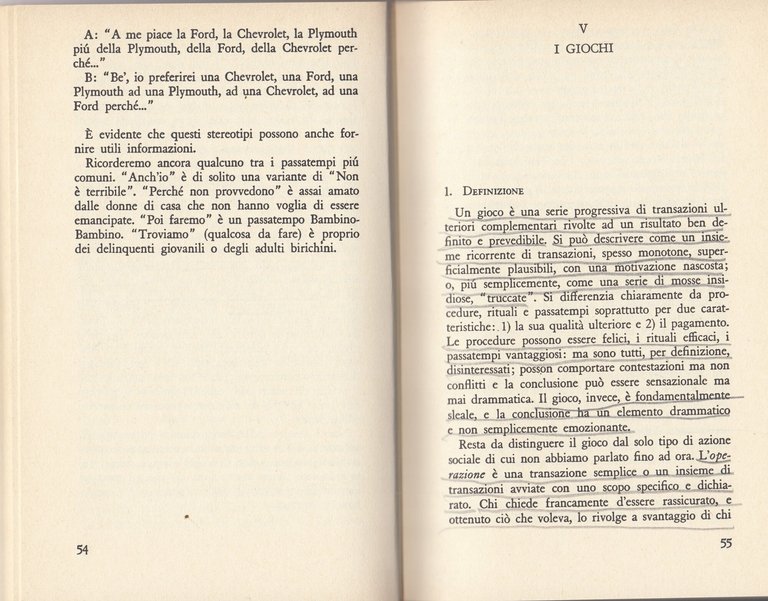 A che gioco giochiamo?