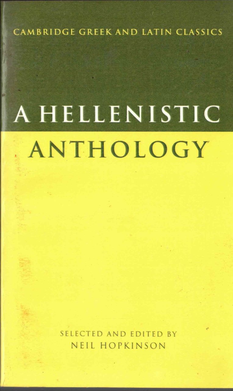 A Hellenistic Anthology | Immagine principale