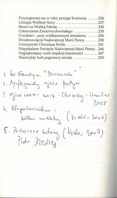 Aby poszerzyło się nasze serce. Edizione polacca