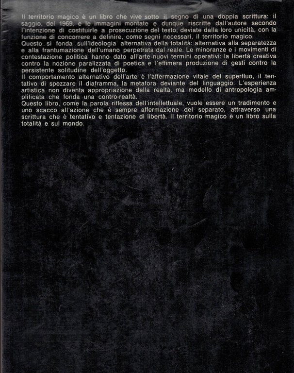 ACHILLE BONITO OLIVA - IL TERRITORIO MAGICO COMPORTAMENTI ALTERNATIVI DELL'ARTE … | Immagine Gallery 2