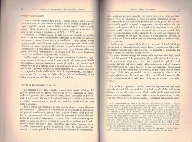 Adolescenti d'Europa. Modelli di comportamento e valori.
