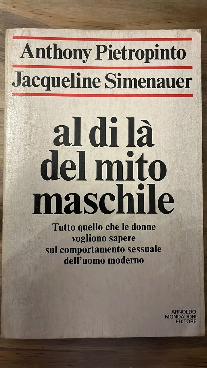 AL DI LA' DEL ITO MASCHILE | Immagine principale