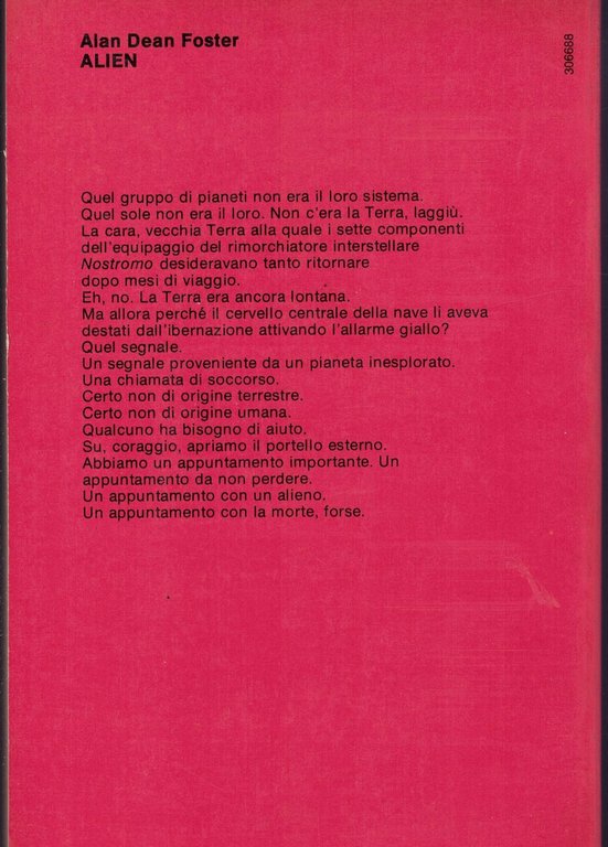 ALAN DEAN FOSTER ALIEN NELLO SPAZIO NESSUNO PUÒ SENTIRTI URLARE … | Immagine Gallery 2