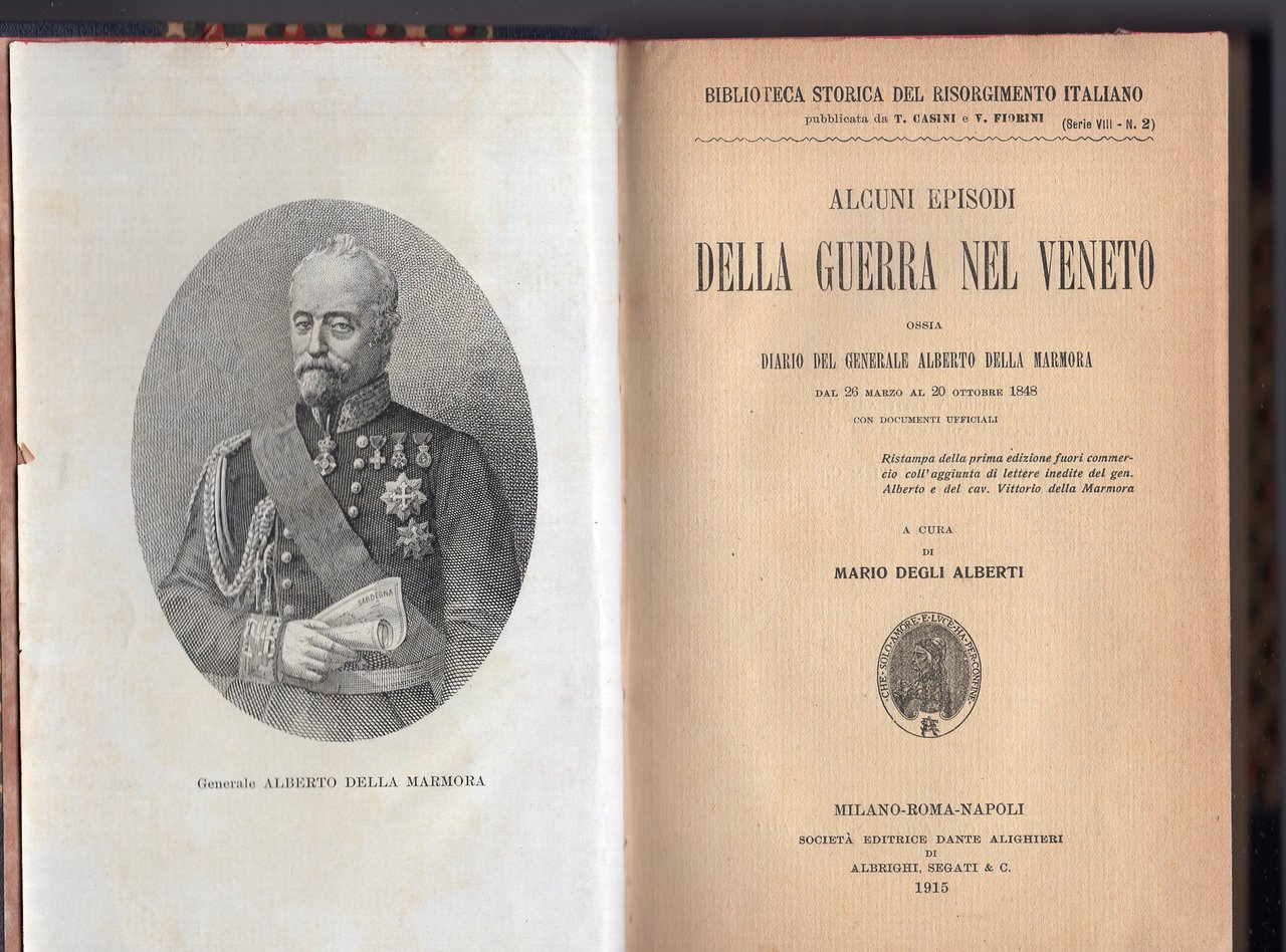 Alcuni episodi della guerra nel Veneto ossia Diario del Generale …
