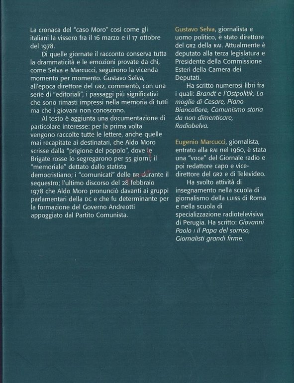 Aldo Moro. Quei terribili 55 giorni