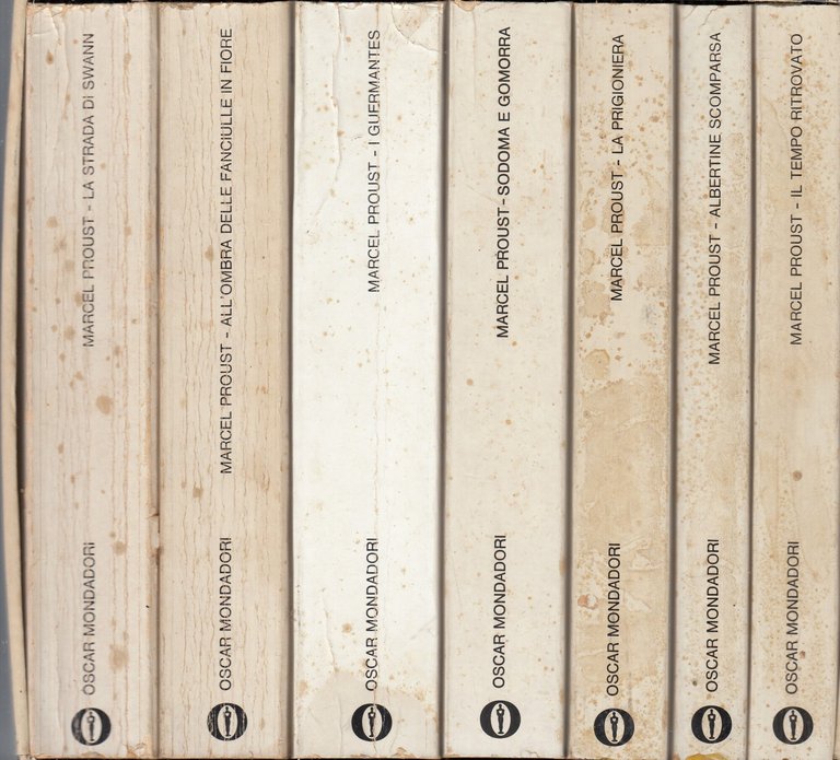 Alla ricerca del tempo perduto. 7 volumi in cofanetto.