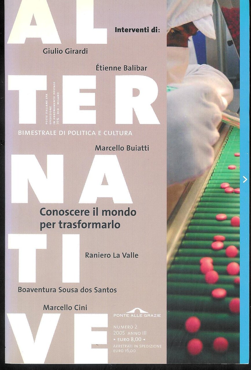 Alternative -bimestrale di Politica e Cultura n. 2 -2005 - …